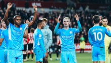 Brentford 0-1 Man City: Foden lập công, Man City xây chắc ngôi đầu
