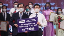 Samsung Việt Nam ủng hộ 56 tỷ đồng cho hoạt động phòng chống dịch Covid-19