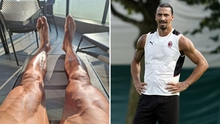 Ibrahimovic khoe đôi chân gân guốc chỉ 11 tuần sau khi phẫu thuật