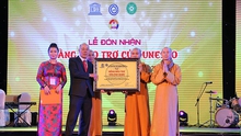 Chùa Phật Quang nhận bằng bảo trợ của Liên hiệp các Hội UNESCO Việt Nam