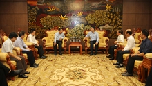 Đoàn cán bộ Thông tấn xã Việt Nam thăm và làm việc với tỉnh Quảng Trị