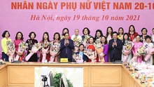 Thủ tướng Phạm Minh Chính gặp mặt các đại biểu phụ nữ tiêu biểu