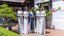 Hoa hậu Nông Thuý Hằng cùng dàn người đẹp tham gia hoạt động cộng đồng tại Bình Thuận