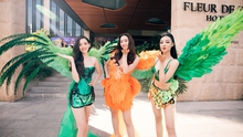 Miss World Vietnam 2022: Dàn hoa hậu và người đẹp diễu hành trên đường phố Quy Nhơn