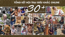 Triển lãm Hội trại Điêu khắc 30+ kết hợp online và trực tiếp lần đầu tại Việt Nam