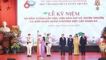 Học viện Báo chí và Tuyên truyền tổ chức Lễ kỷ niệm 60 năm thành lập