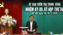 Kỳ họp 34 của Ủy ban Kiểm tra Trung ương: Cách tất cả các chức vụ trong Đảng đối với nguyên lãnh đạo, chỉ huy Tổng Công ty Thái Sơn, Bộ Quốc phòng