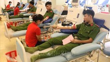 Hơn 4.000 cán bộ, chiến sỹ Cảnh sát cơ động đăng ký hiến máu tình nguyện trong mùa đại dịch