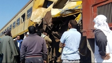 Tai nạn tàu hỏa ở Ai Cập khiến ít nhất 25 người thương vong