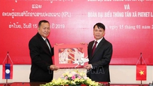 TTXVN vinh dự đón nhận các Huân chương cao quý của Nhà nước CHDCND Lào