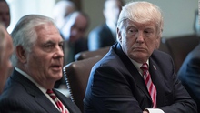 Tổng thống Mỹ: Có nhiều bất đồng quan điểm với Ngoại trưởng Tillerson