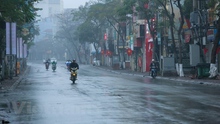 Bắc Bộ và các tỉnh từ Thanh Hóa đến Nghệ An có nơi mưa to đến rất to và dông