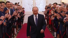 Hình ảnh ấn tượng trong lễ nhậm chức của Tổng thống Putin