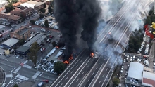 VIDEO: Hé lộ nguyên nhân vụ nổ xe bồn chở nhiên liệu khiến 145 người bị thương ở Italy
