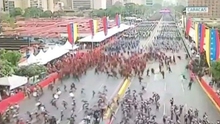 VIDEO: Các máy bay không người lái tấn công ám sát Tổng thống Venezuela Nicolas Maduro