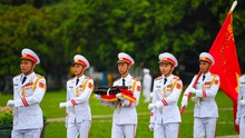 Lễ thượng cờ rủ Quốc tang nguyên Tổng Bí thư Lê Khả Phiêu