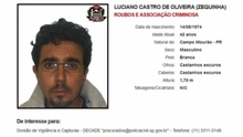 Brazil bắt giữ thủ lĩnh nhóm tội phạm chuyên cướp ngân hàng khét tiếng
