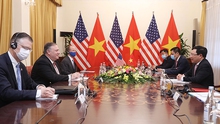 Phó Thủ tướng, Bộ trưởng Ngoại giao Phạm Bình Minh hội đàm với Ngoại trưởng Hoa Kỳ Michael Pompeo