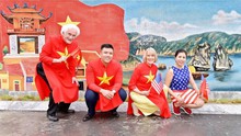 Nét đẹp di sản văn hóa – thiên nhiên trên bức tranh gốm 'Tình hữu nghị Việt - Mỹ'