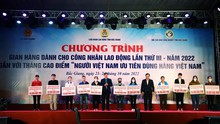 Chương trình 'Gian hàng dành cho công nhân lao động' tại Bắc Giang