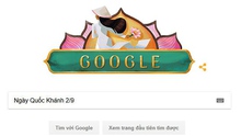 Google thay logo chào mừng Ngày Quốc khánh với áo dài, nón lá, hoa sen