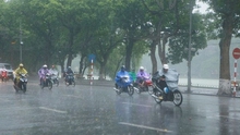 Từ ngày 9-12/10, xuất hiện đợt mưa mới ở Đồng bằng Bắc Bộ, từ Thanh Hóa đến Huế