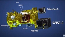 Sáng nay, vệ tinh NanoDragon của Việt Nam được phóng vào vũ trụ từ Nhật Bản