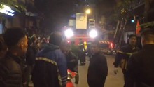 Cháy nhà hàng Bếp Mường ở Hà Nội, 17 người lao lên tầng thượng chờ giải cứu