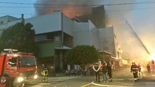 Cháy nhà xưởng ở Đài Loan (Trung Quốc), nhiều lính cứu hỏa thiệt mạng