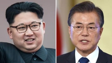 Tổng thống Hàn Quốc đã gặp nhà lãnh đạo Triều Tiên Kim Jong-un tại làng đình chiến Panmunjom