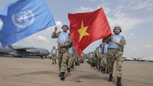 Hình ảnh đầu tiên của chiến sĩ Việt Nam trong lực lượng gìn giữ hòa bình của LHQ tại Nam Sudan