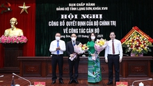 Đồng chí Nguyễn Quốc Đoàn được chỉ định giữ chức Bí thư Tỉnh ủy Lạng Sơn