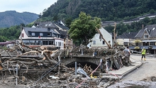 Đức lập quỹ khắc phục hậu quả lũ lụt trị giá 30 tỷ Euro