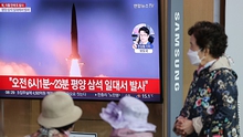 Nhật Bản: Tên lửa của Triều Tiên được phóng từ tàu ngầm, bay xa 350 km