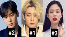 Sao K-pop được yêu mến nhất Hàn Quốc 3 năm qua: Jungkook BTS, Jennie Blackpink…