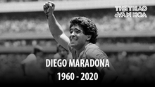 Huyền thoại Diego Maradona qua đời ở tuổi 60