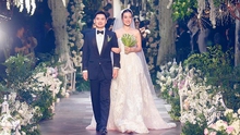 Chủ tịch CLB Hà Nội nói lời ngọt ngào với hoa hậu Đỗ Mỹ Linh sau lễ cưới