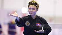 Mỹ nữ Lào đẹp không tì vết trên thảm Pencak Silat