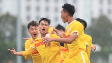 Tứ kết U19 QG 2022: Đàn em Quang Hải nhọc nhằn vượt qua HAGL