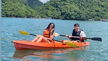 Văn Hậu đi du lịch cùng bạn gái top 10 hoa hậu Việt Nam qua ‘mạng xã hội’