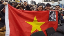 Công Phượng hào hứng vì nhìn thấy lá cờ Việt Nam trên sân Incheon Munhak