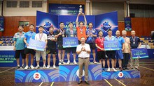 Kết thúc giải bóng bàn tranh Cúp GamaLift 2020