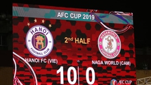 Hà Nội FC ‘giúp’ Naga World thiết lập kỷ lục mới