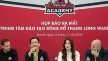 CLB Thang Long Warriors ra mắt trung tâm đào tạo trẻ