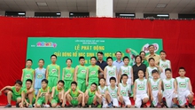 Giải bóng rổ HS tiểu học Hà Nội 2017 tăng số đội tham dự