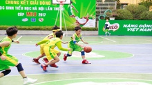 Giải Bóng rổ HS tiểu học Hà Nội lập kỷ lục về số đội tham dự