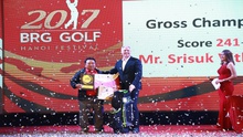 Tay golf Thái Lan giành Best Gross tại giải BRG Golf Hà Nội Festival 2017