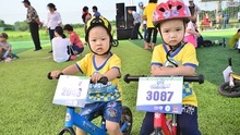 Hơn 500 bé tham dự Cua-rơ Nhí xuyên Việt 2018