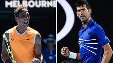 Link xem trực tiếp giải tennis Úc mở rộng (Australian Open 2019): Nadal vs Djokovic (15h30, 27/1)