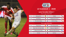 Lịch thi đấu V-League 2020. Lịch thi đấu bóng đá Việt Nam. Lịch V League vòng 7